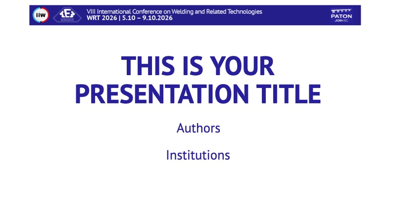 Presentation template 2 preview